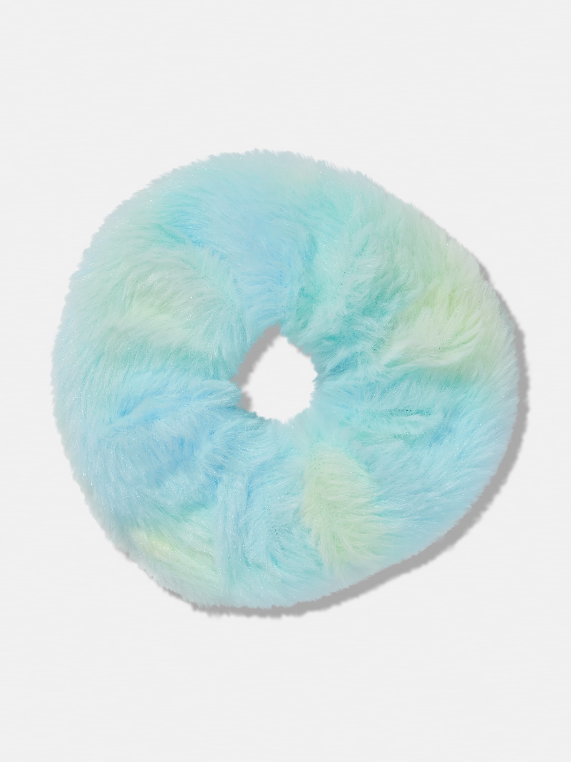 Fluffy Tie Dye Scrunchie