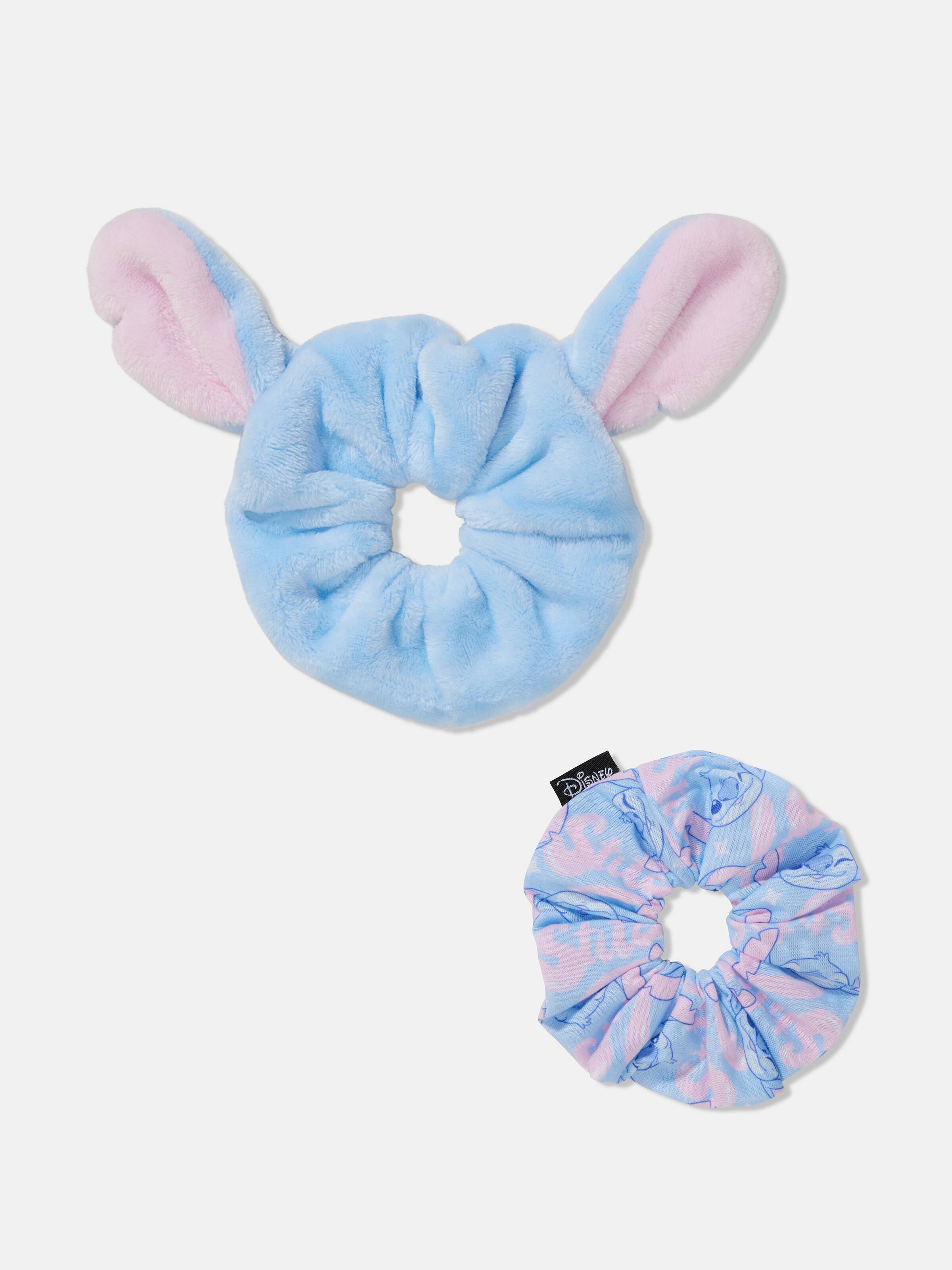 Lilo & Stitch 2Pk Fluffy Scrunchie