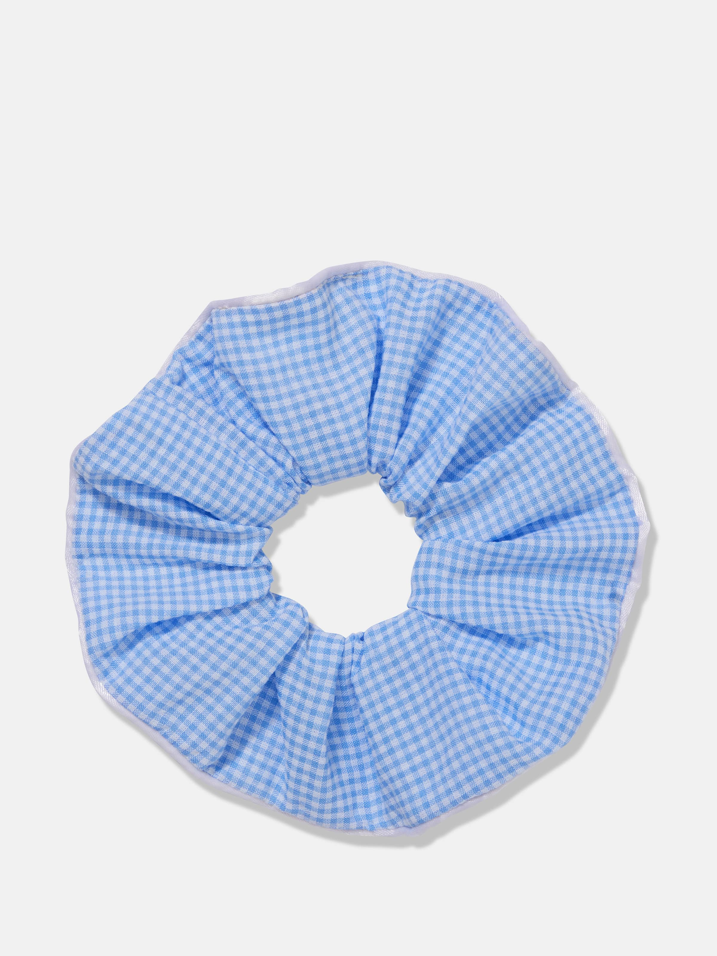 Gingham Scrunchie