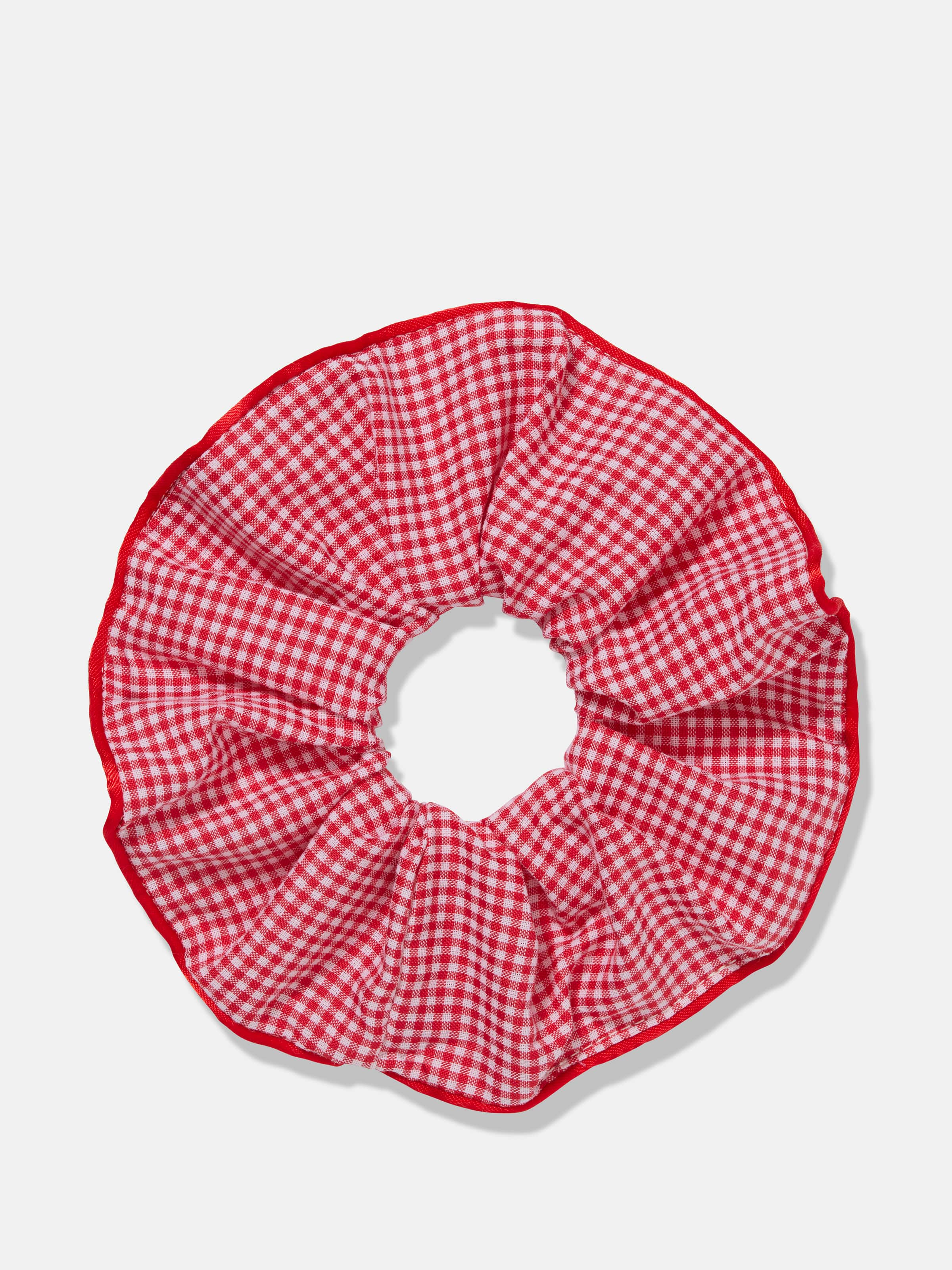 Gingham Scrunchie