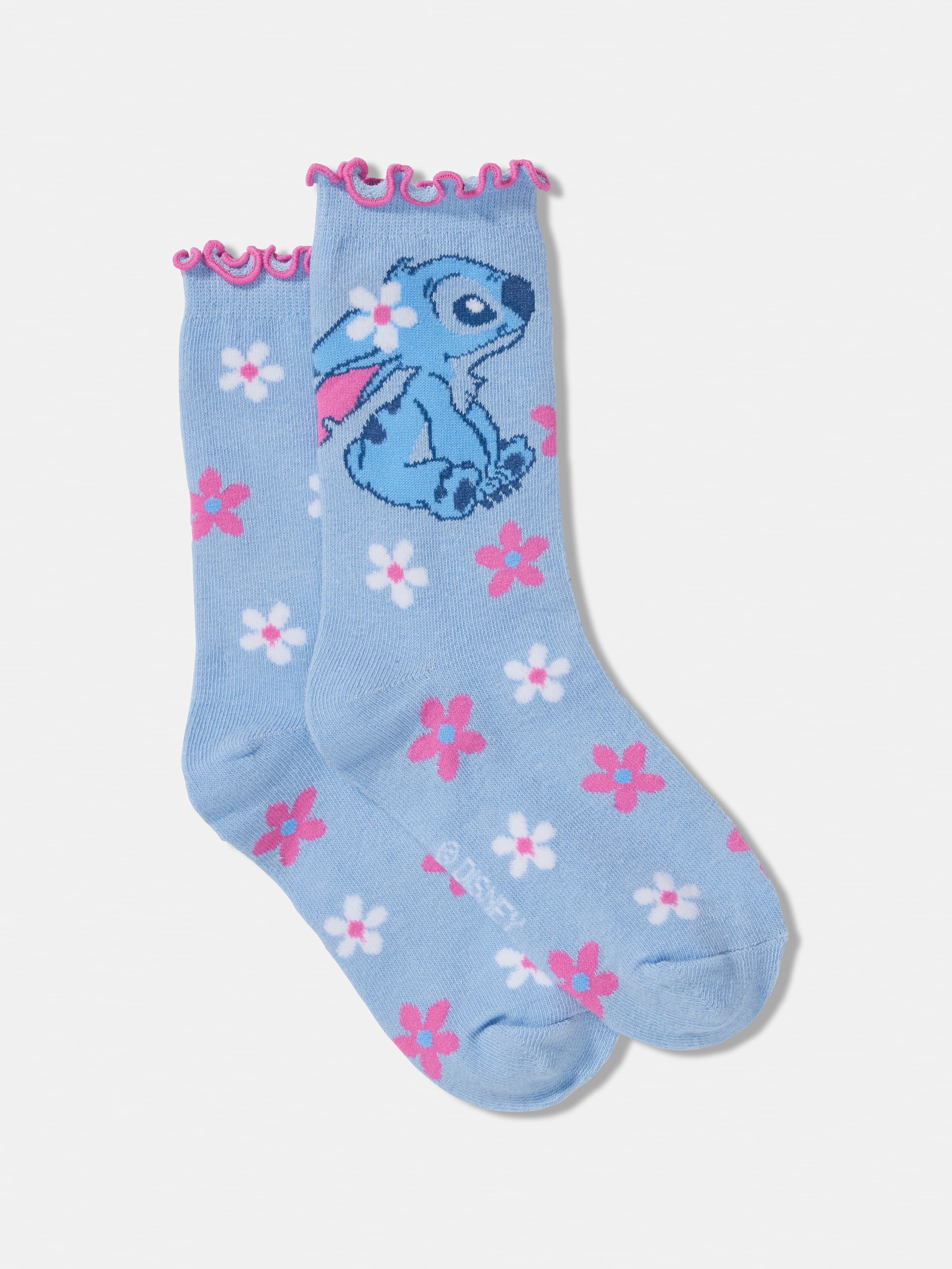Lilo & Stitch Lettuce Hem Sock