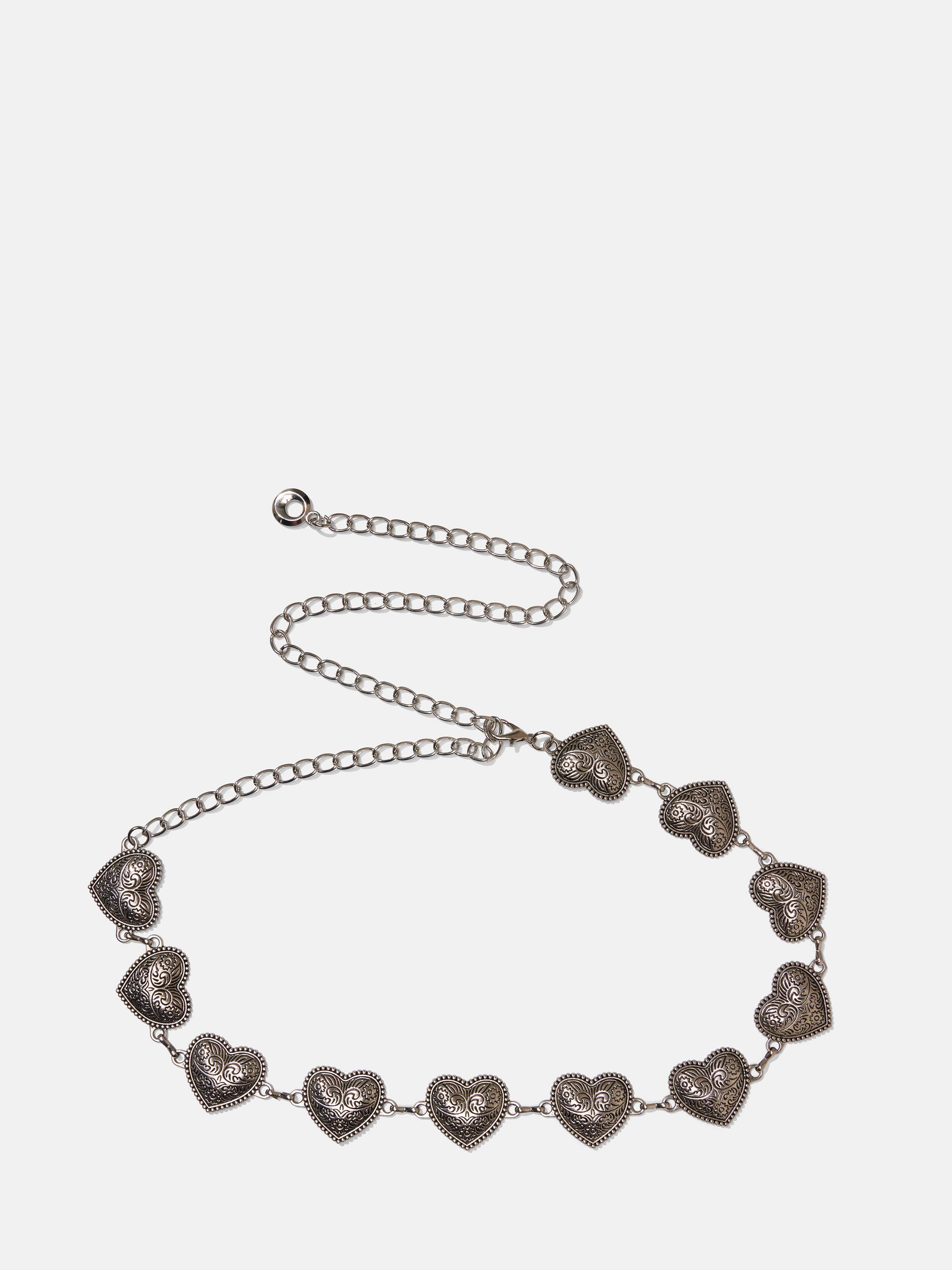 Metal Heart Belt