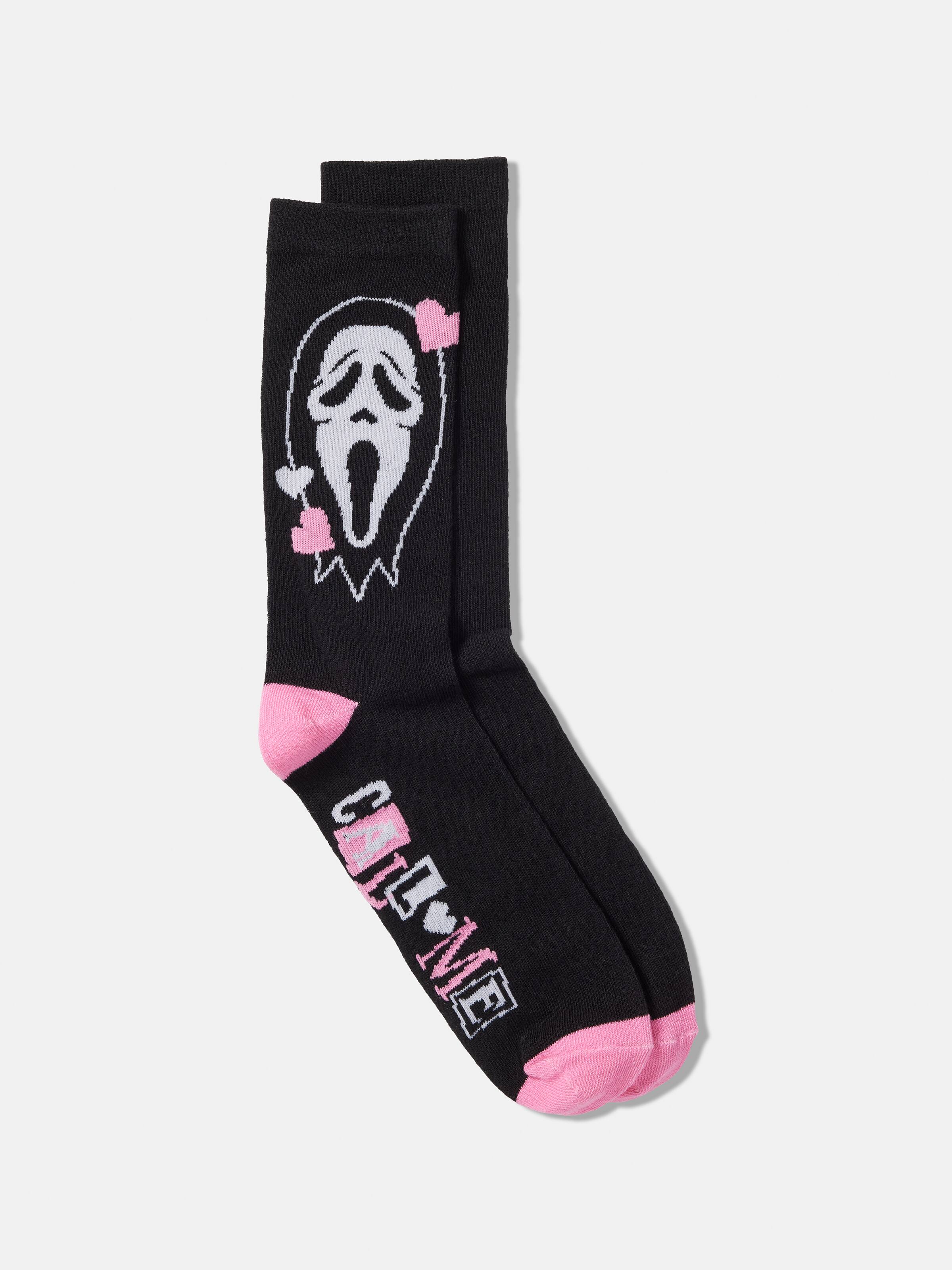 Ghost Face Sock