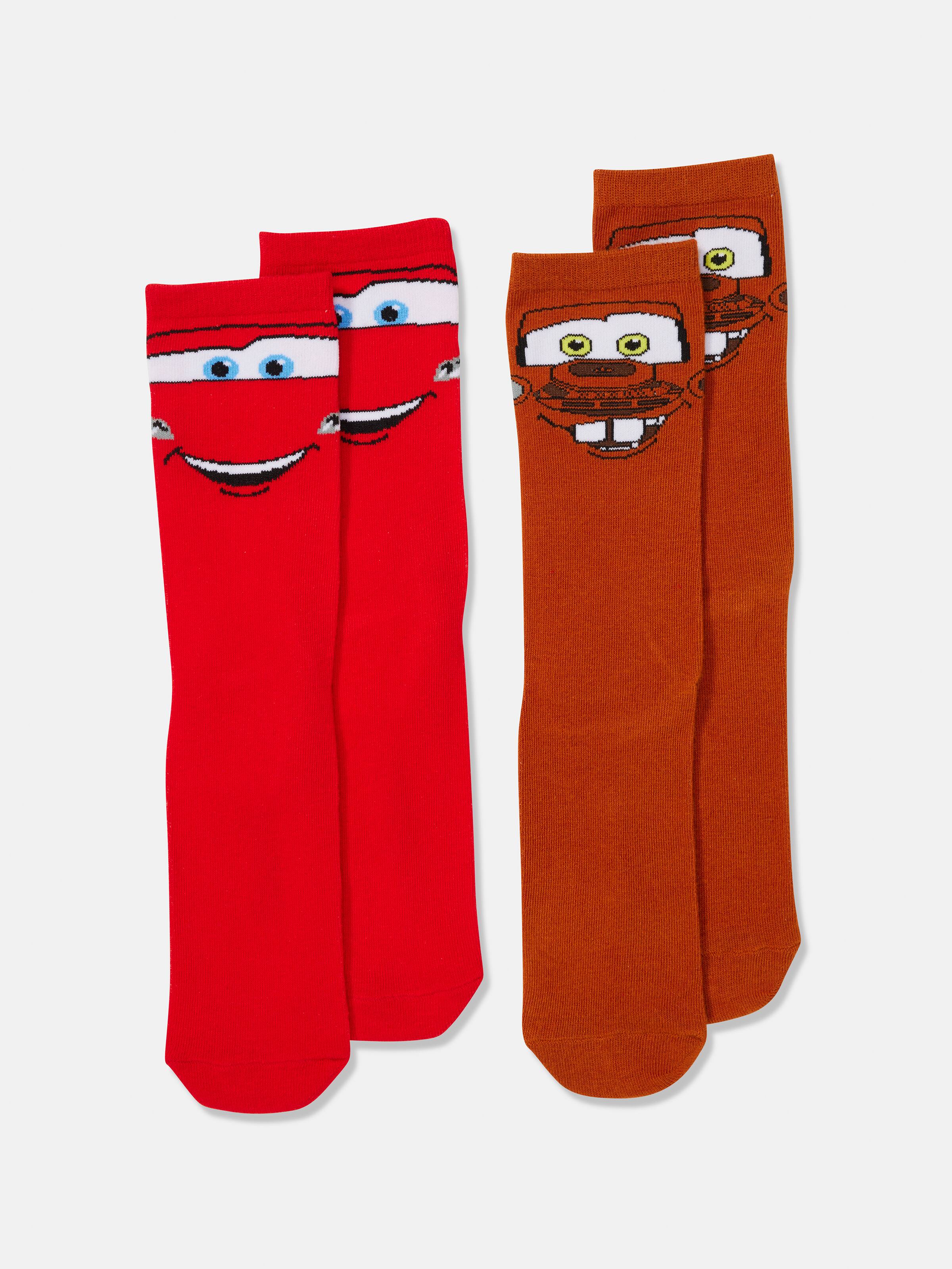 Cars 2Pk Friends Socks