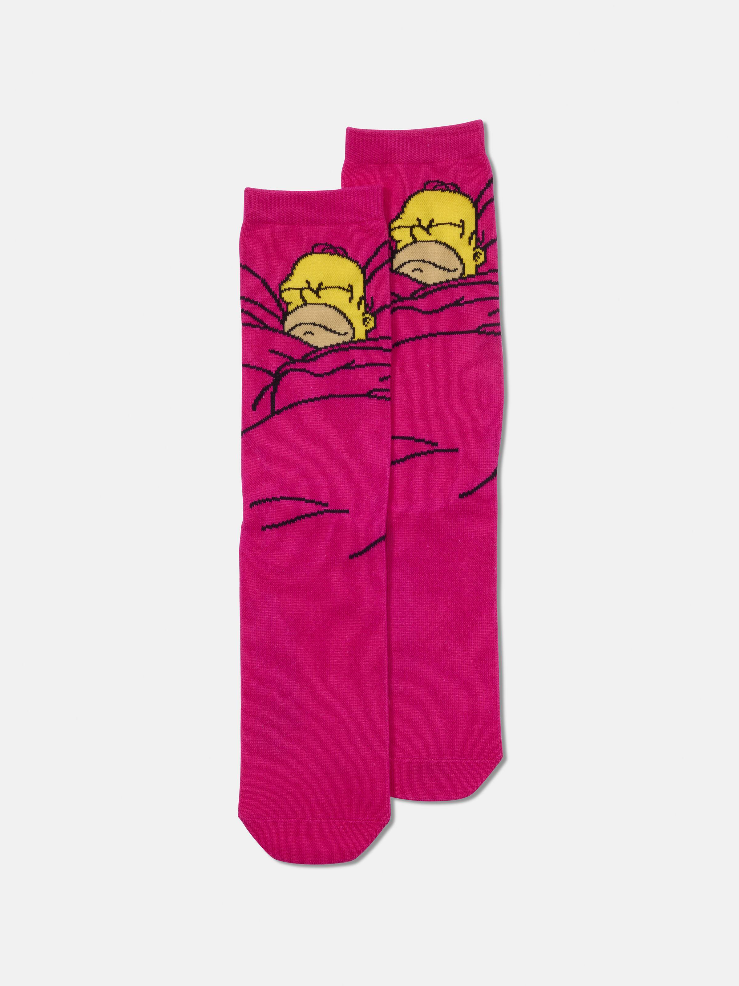 Simpsons Cinnamon Bun Sock