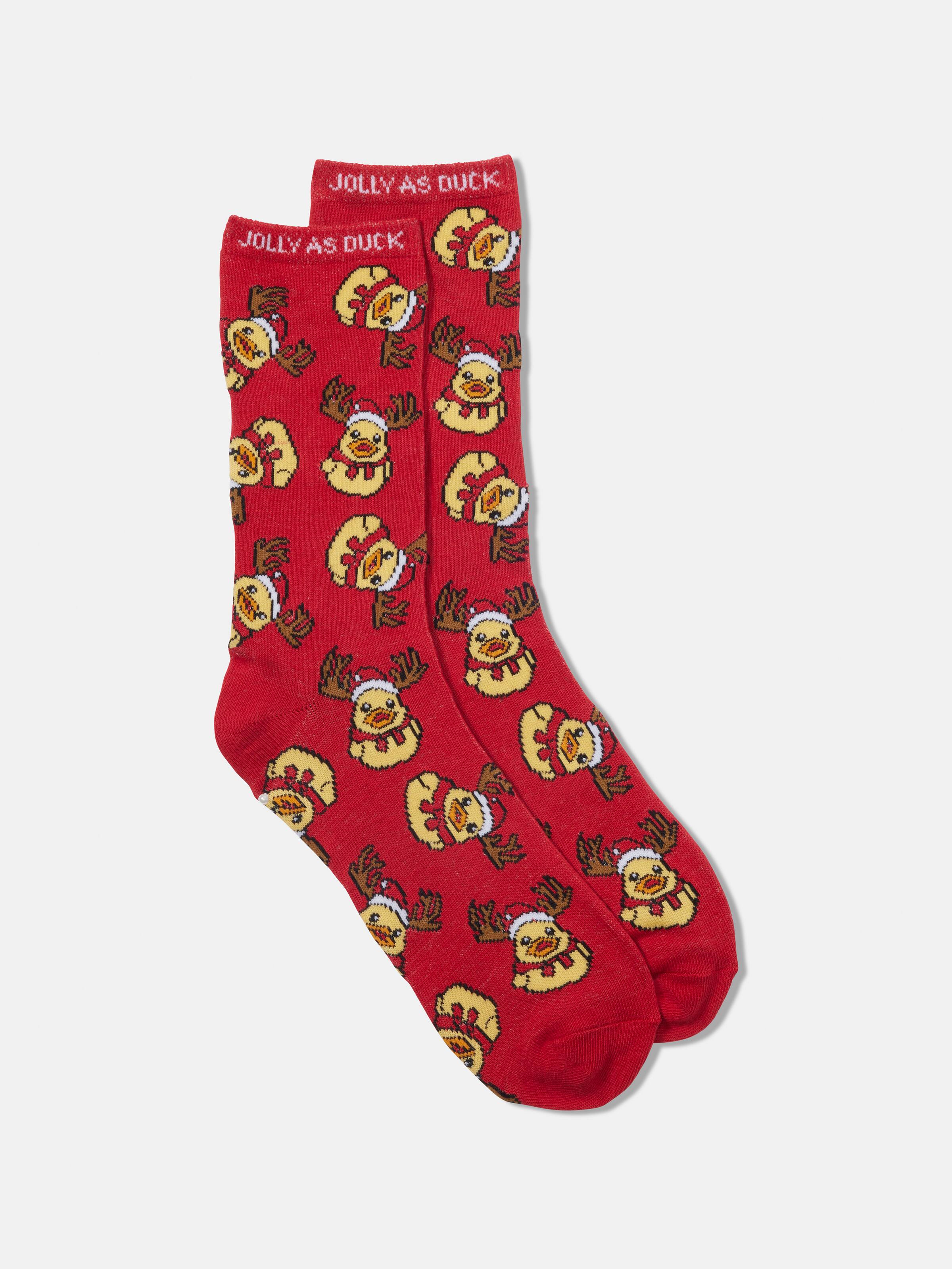 Xmas Suit Crew Sock