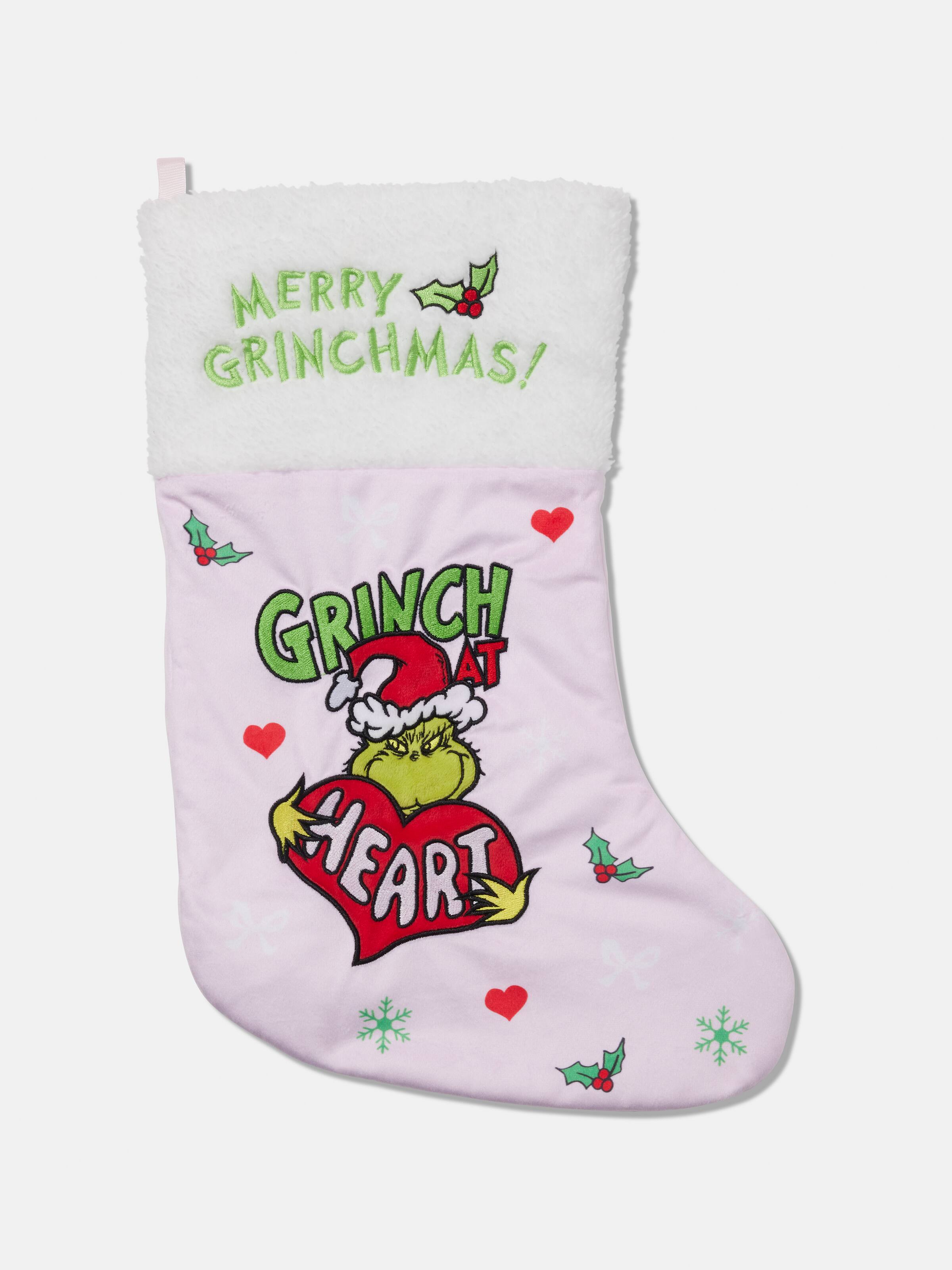 Grinch Xmas Stocking