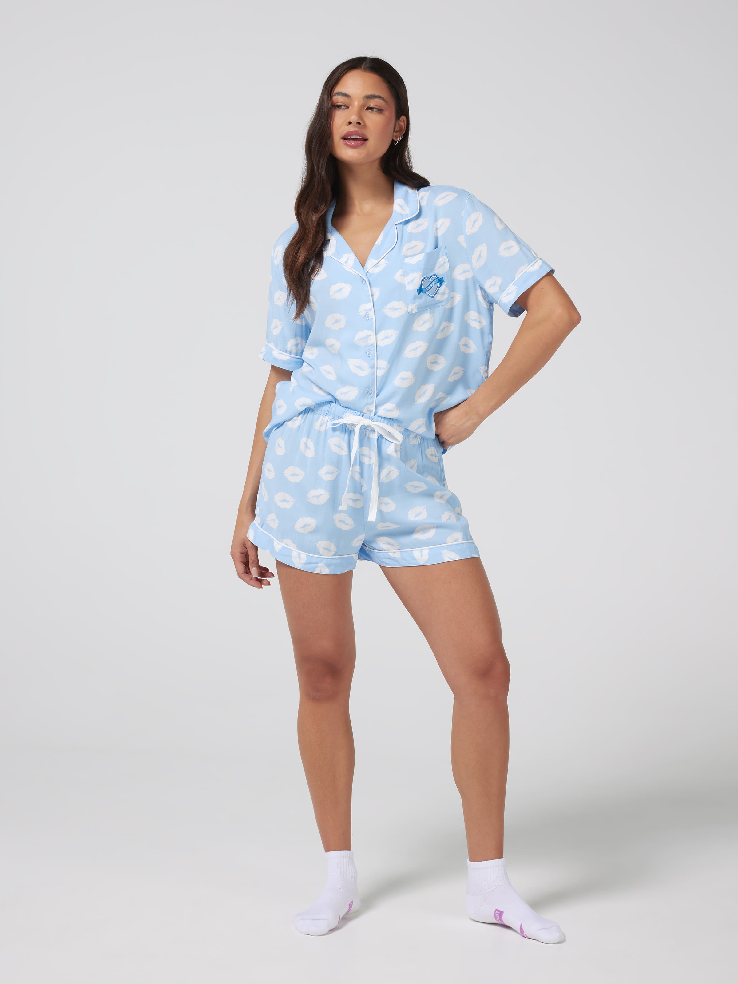 Embroidered Pyjama Gift Set