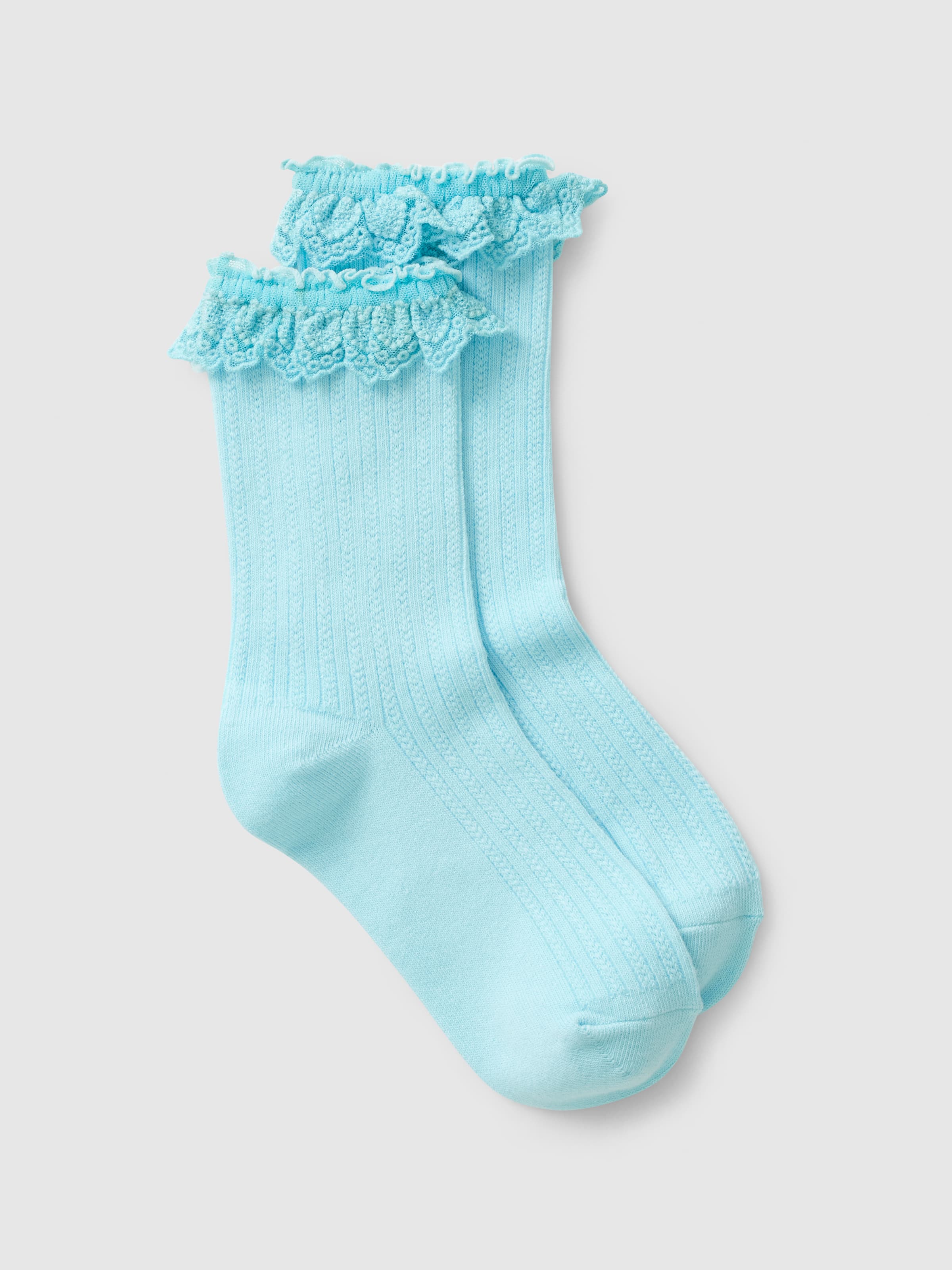 Heart Trim Fashion Sock