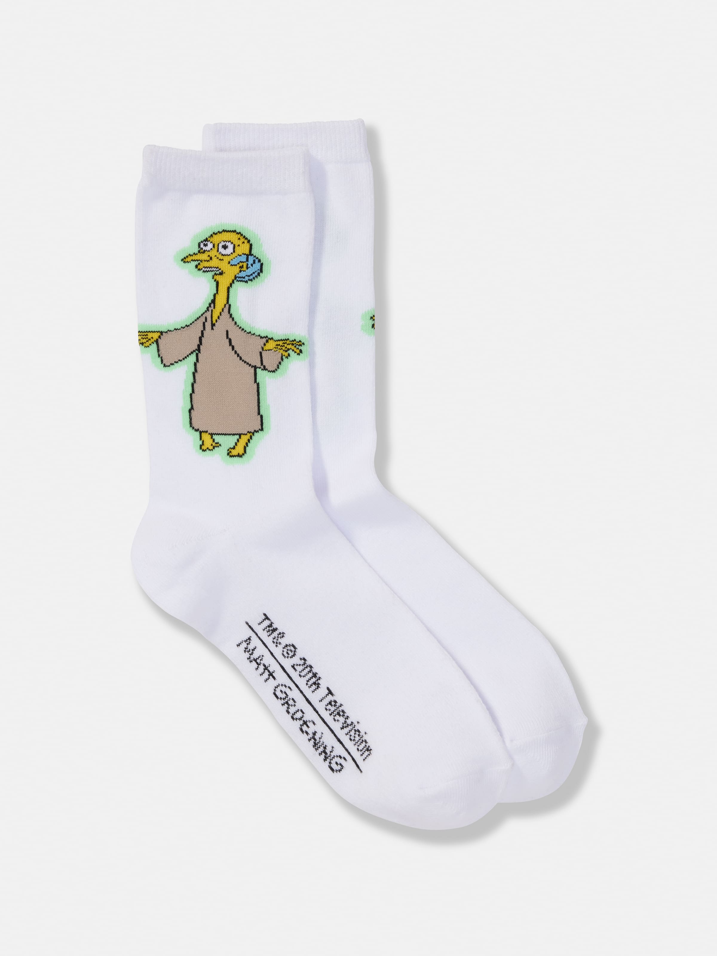 Simpsons Character Crew Sock