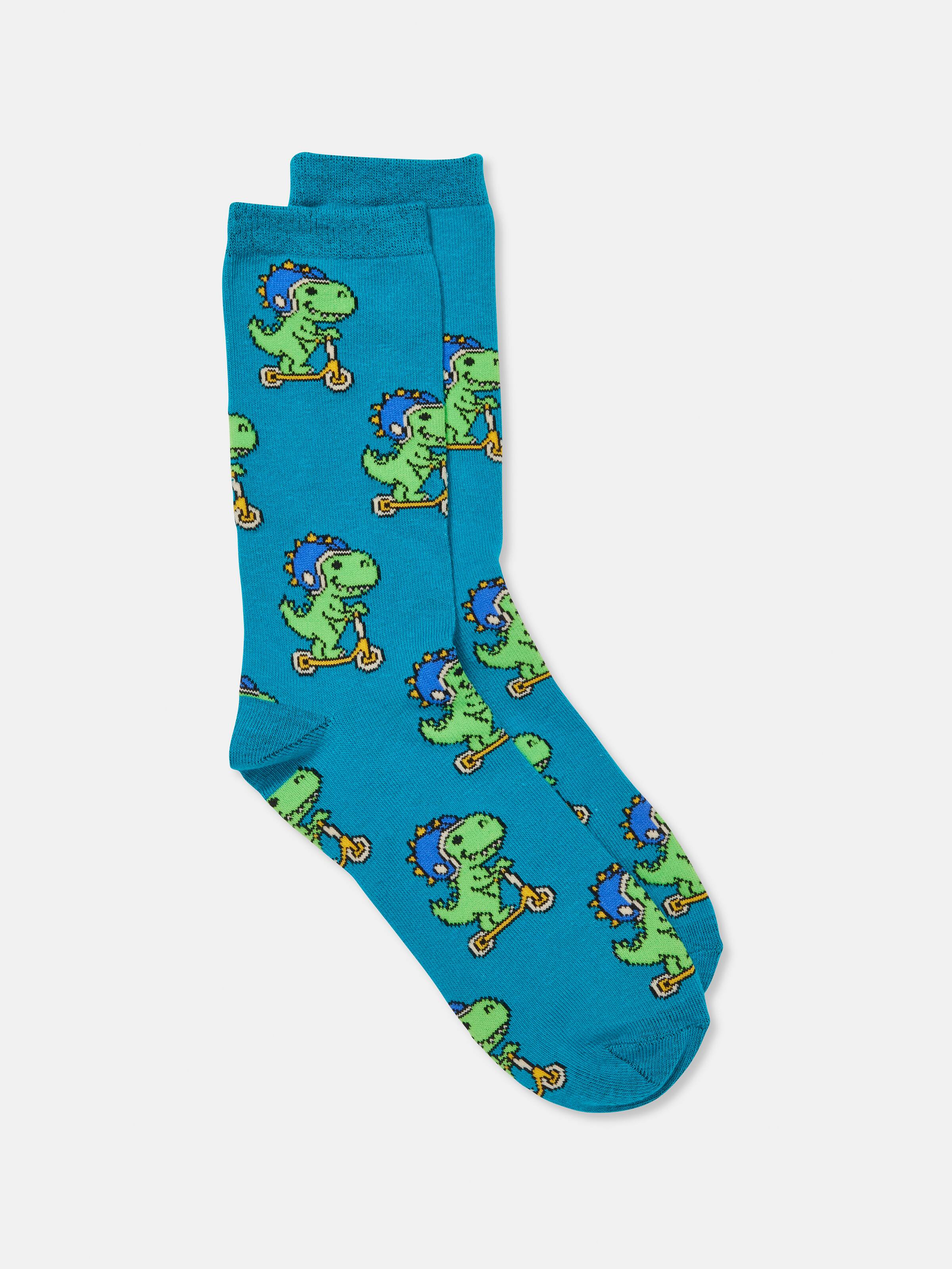 Print Crew Sock