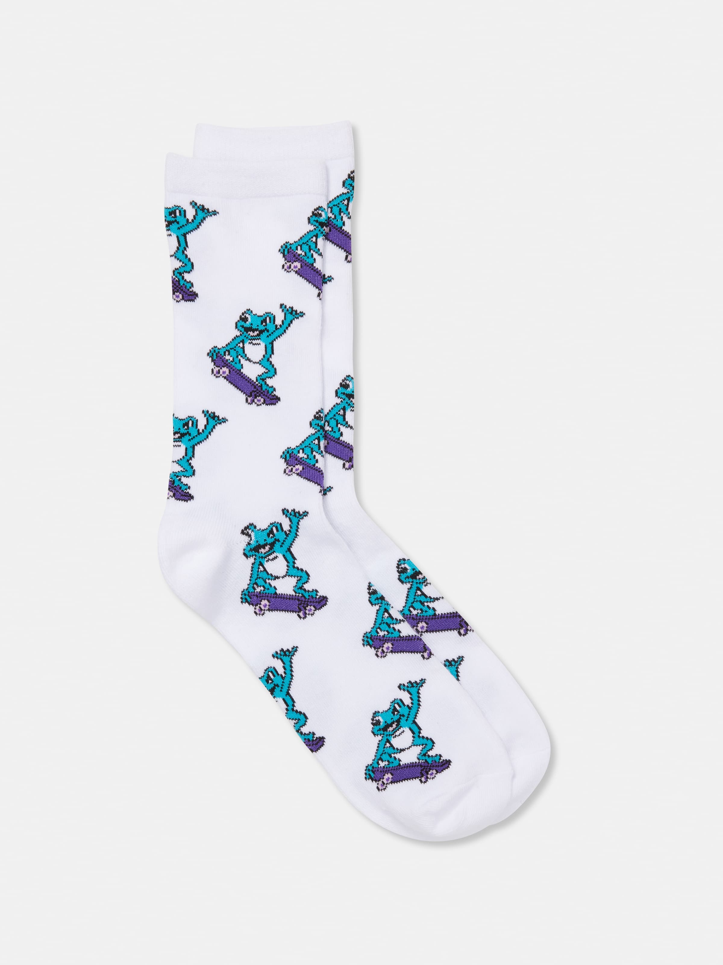 Print Crew Sock