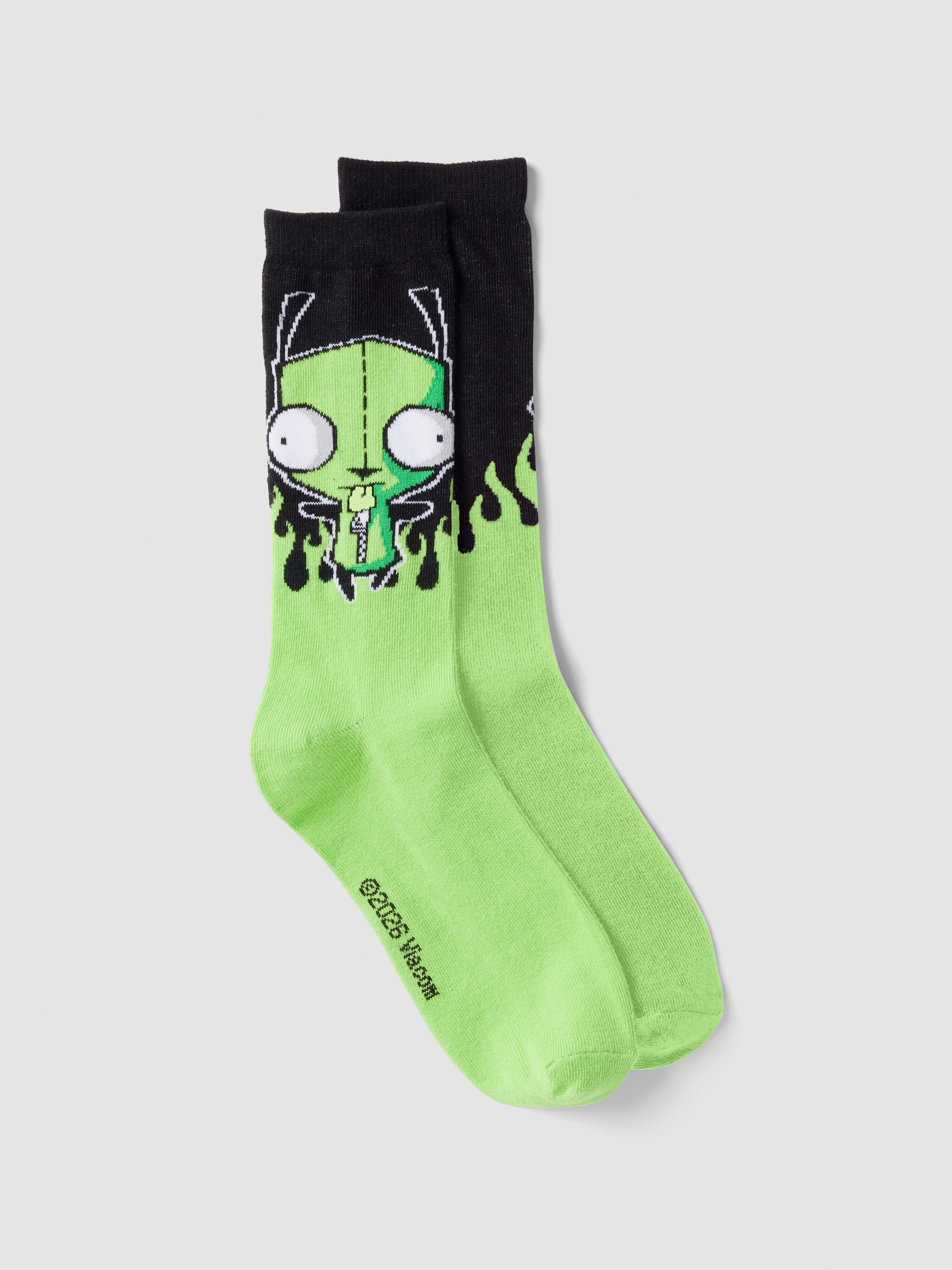 Invader Zim 2Pk Friends Sock