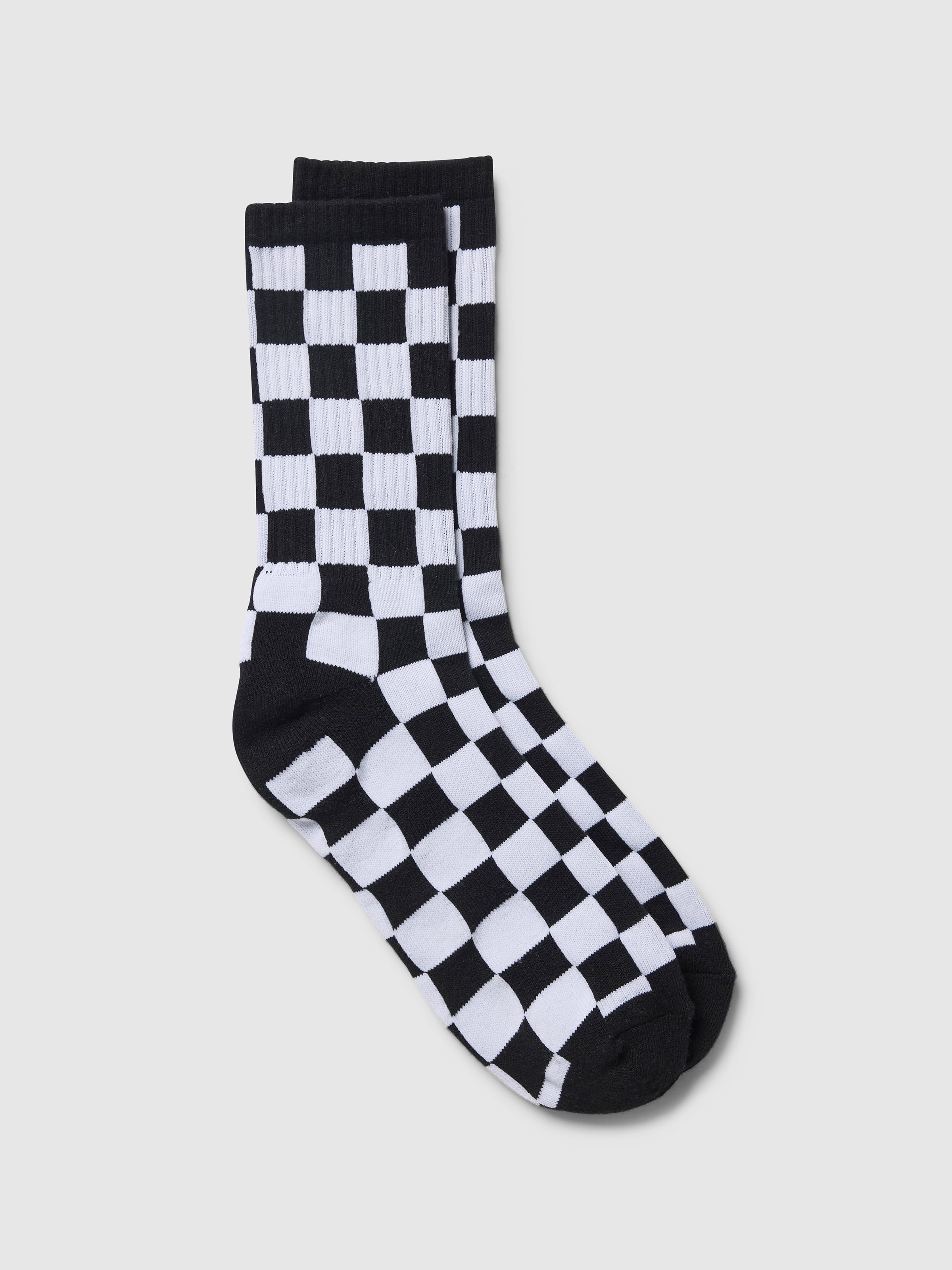 Ribbed Crew Sock