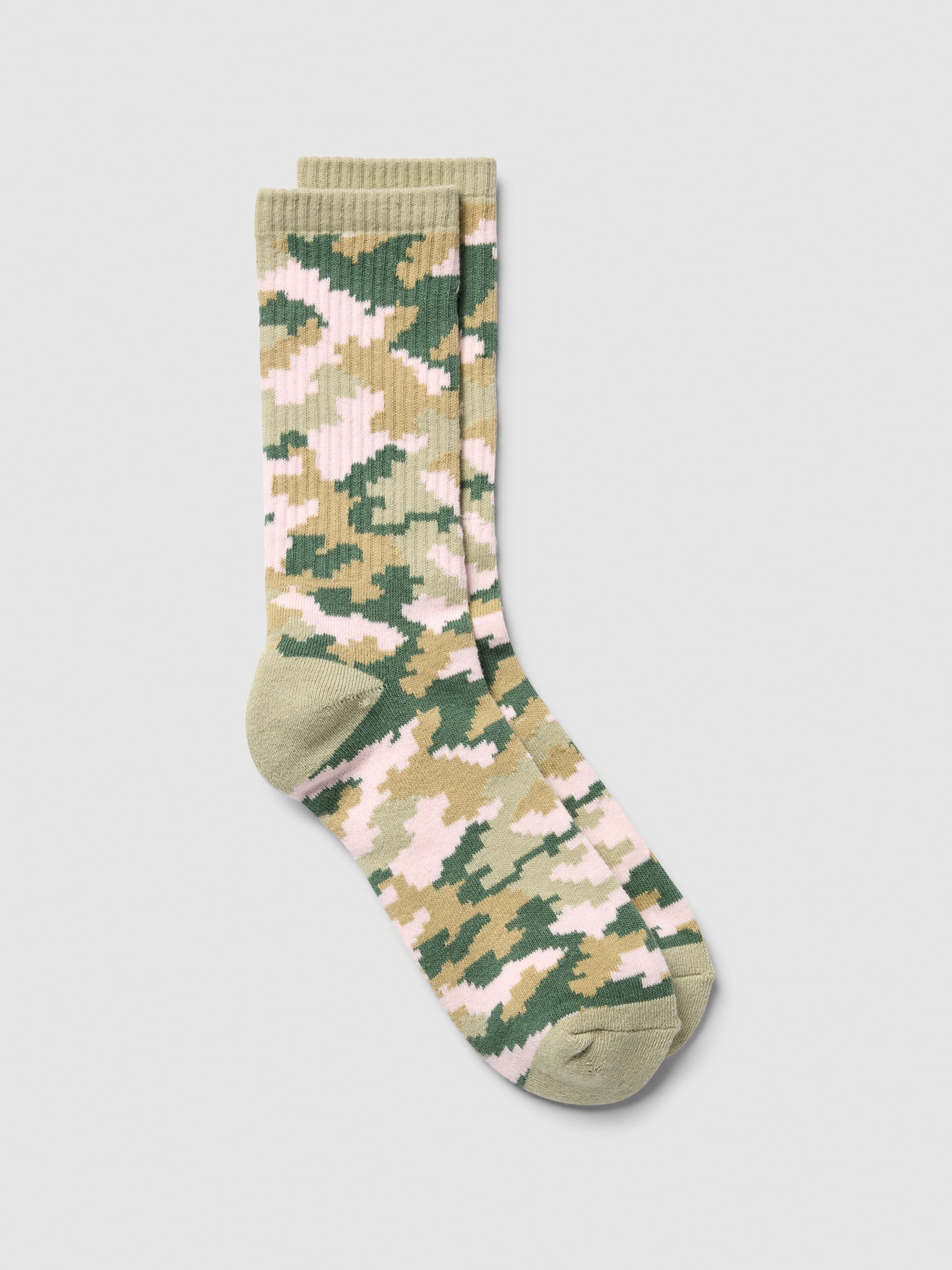 Ribbed Crew Sock
