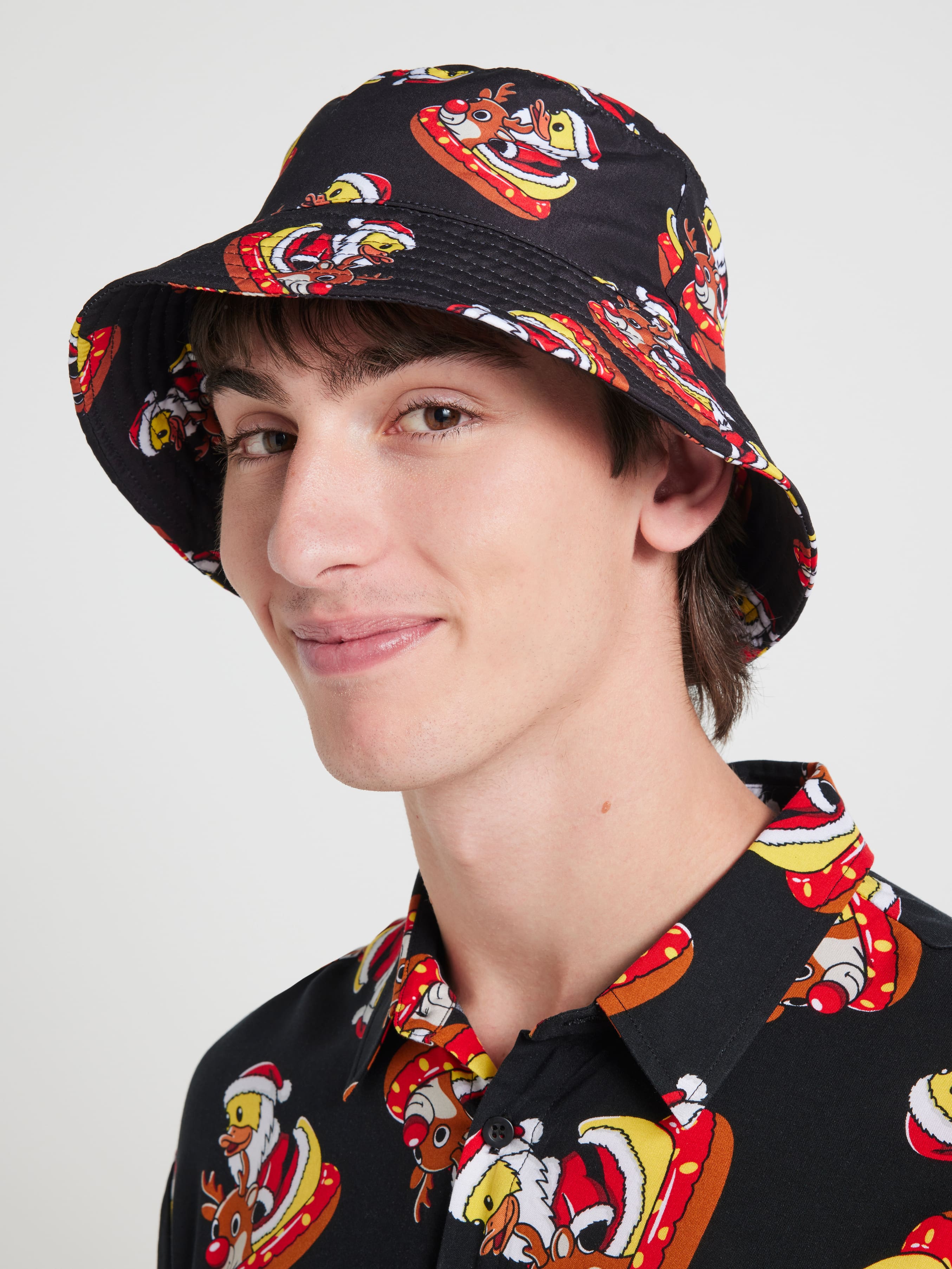 Suit Xmas Bucket Hat