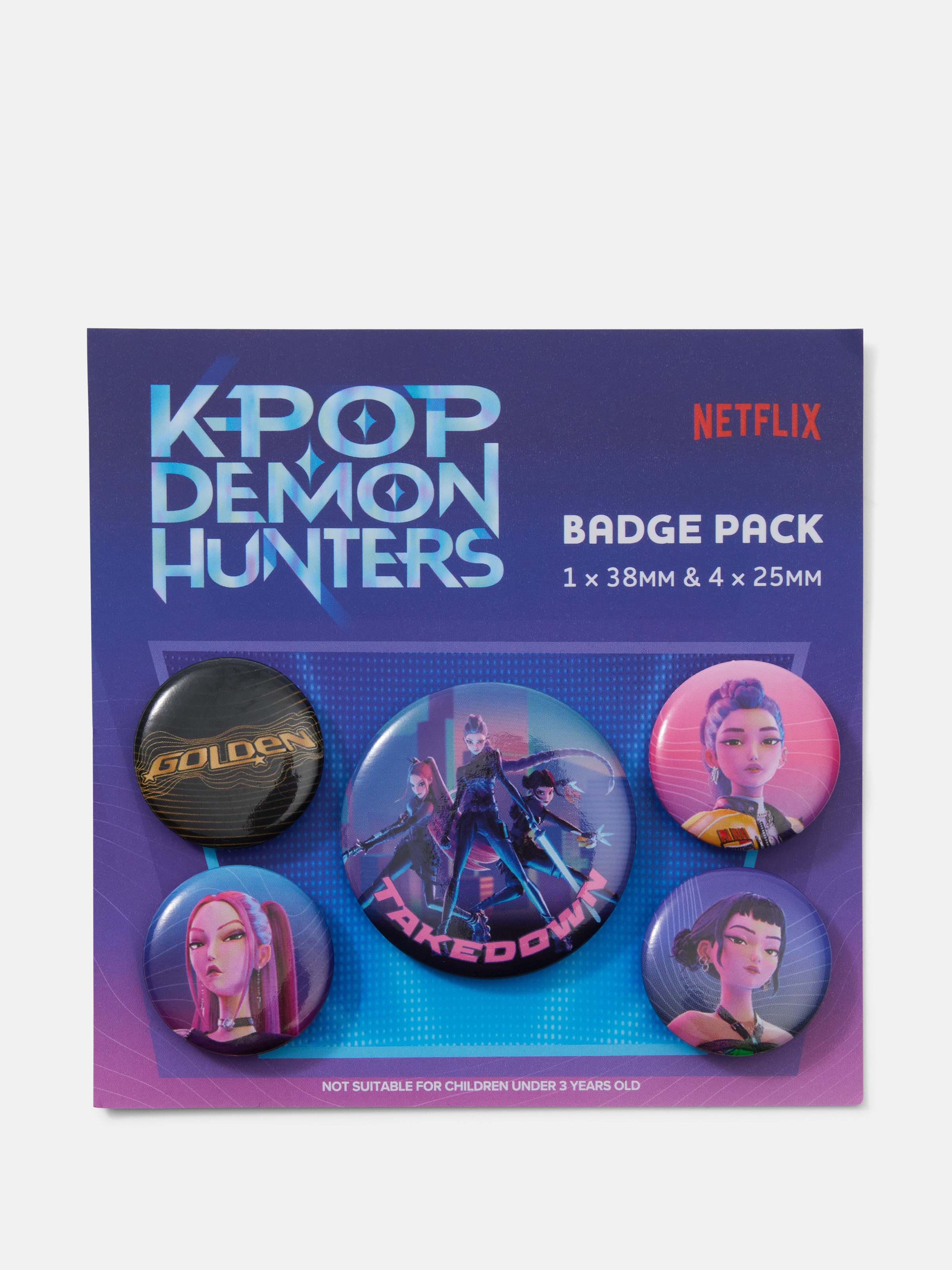 Kpop Demon Hunters Button Badge