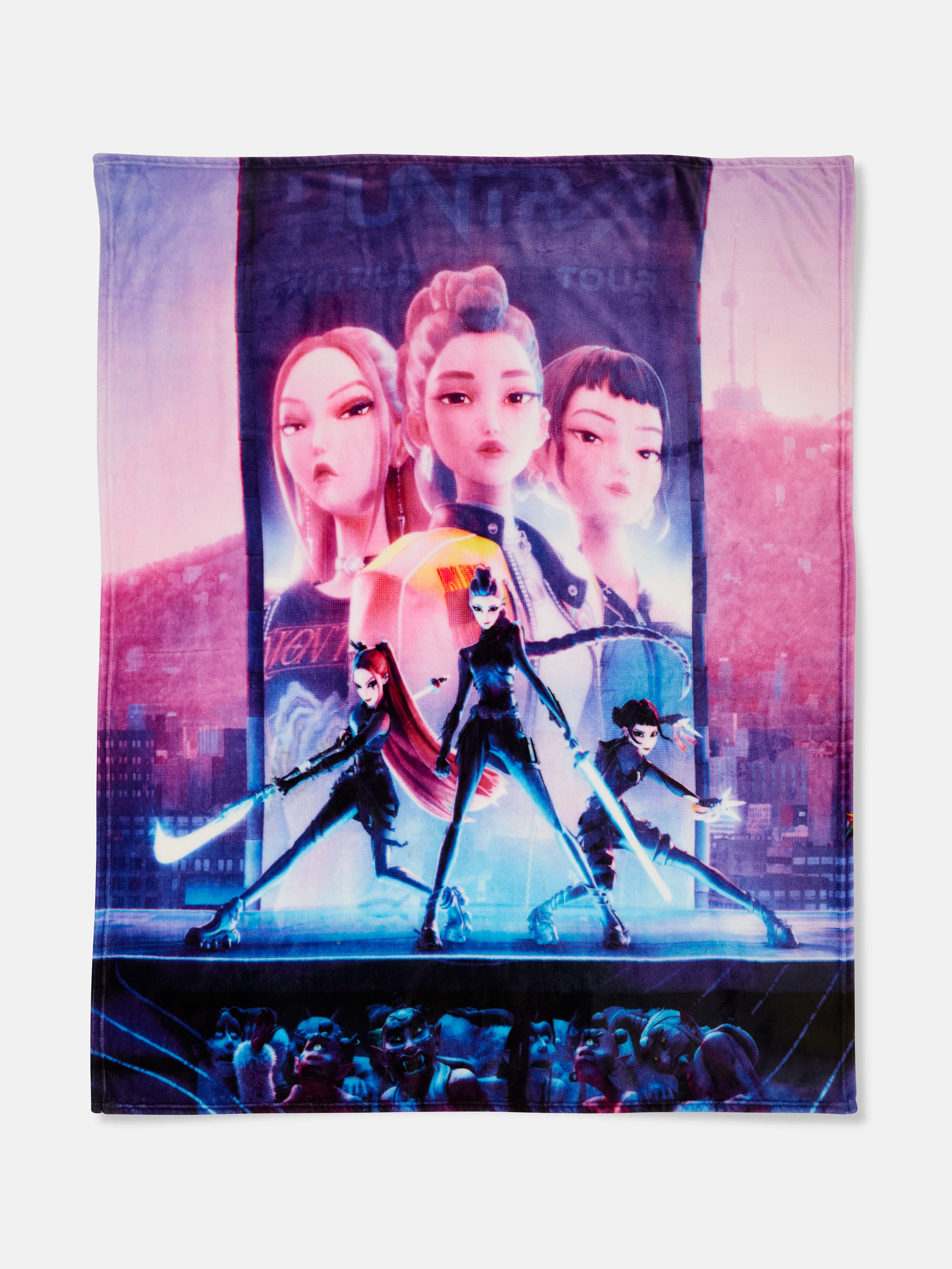 Kpop Plush Throw