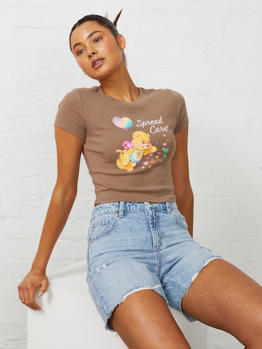 Carebears Spread Love Baby Tee                                                                                                  