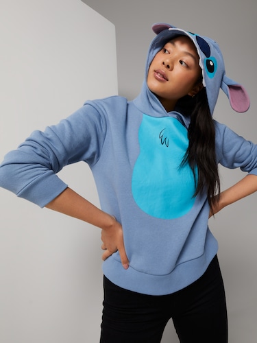 Billie Face Zip Thru Hoodie                                                                                                     