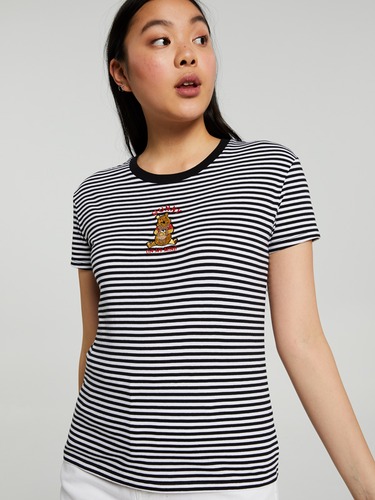 Grunge Star Off The Shoulder Tee                                                                                                
