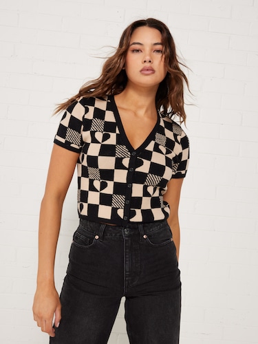 Karla Short Sleeve Cardi                                                                                                        