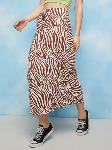 Straight Midi Skirt                                                                                                             
