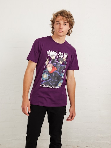 Dark Purple Jujutsu Kaisen Tee                                                                                                  