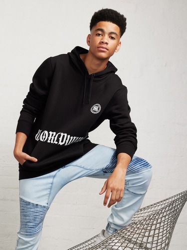 Black Urban Worldwide Hoodie                                                                                                    