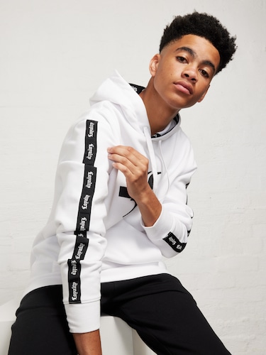 White Tape Loyalty Hoodie                                                                                                       