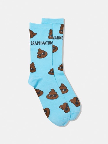 Crew Print Sock                                                                                                                 