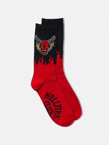Black Flame Hellfire Sock                                                                                                       