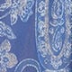 Navy Paisley