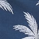 Navy Palm Print