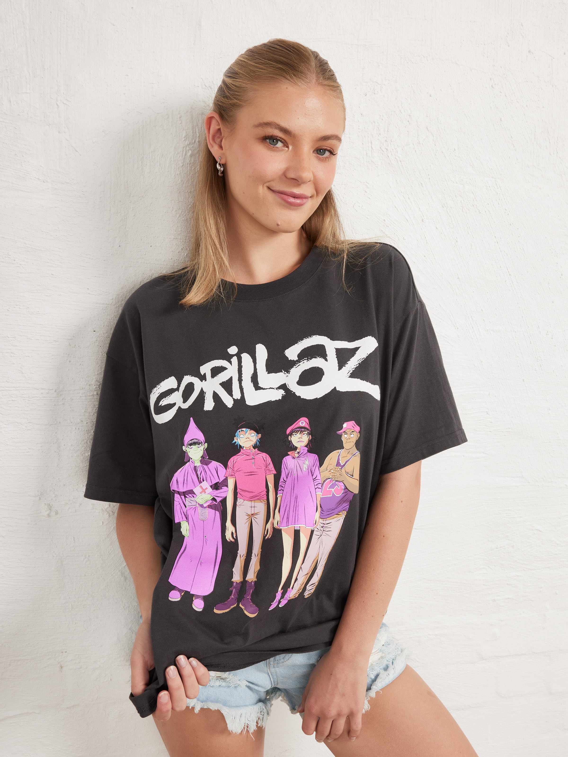 Music Gorillaz Oversized Tee - Jay Jays Online