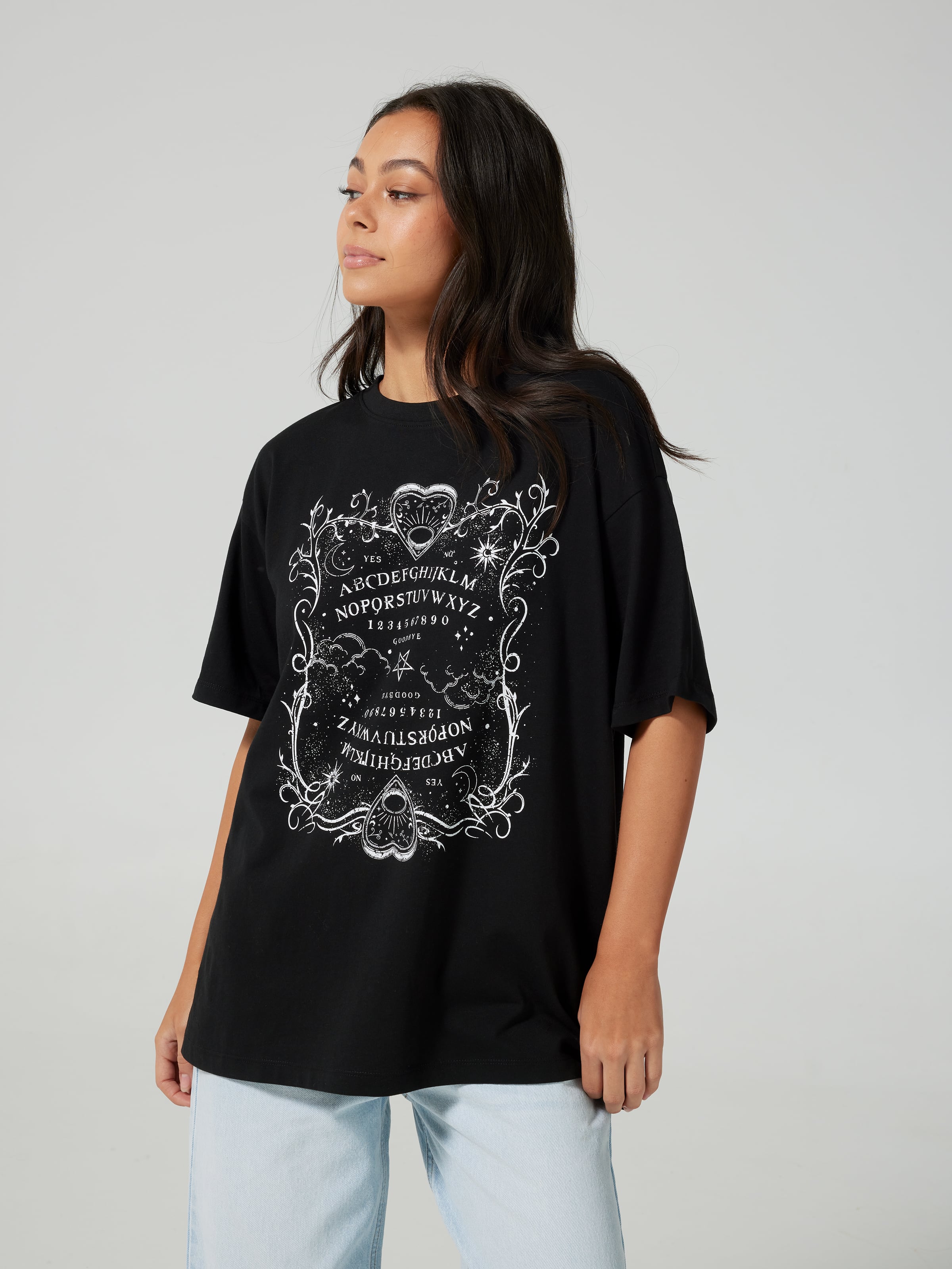 Ouija Mirror Oversized Tee - Jay Jays Online