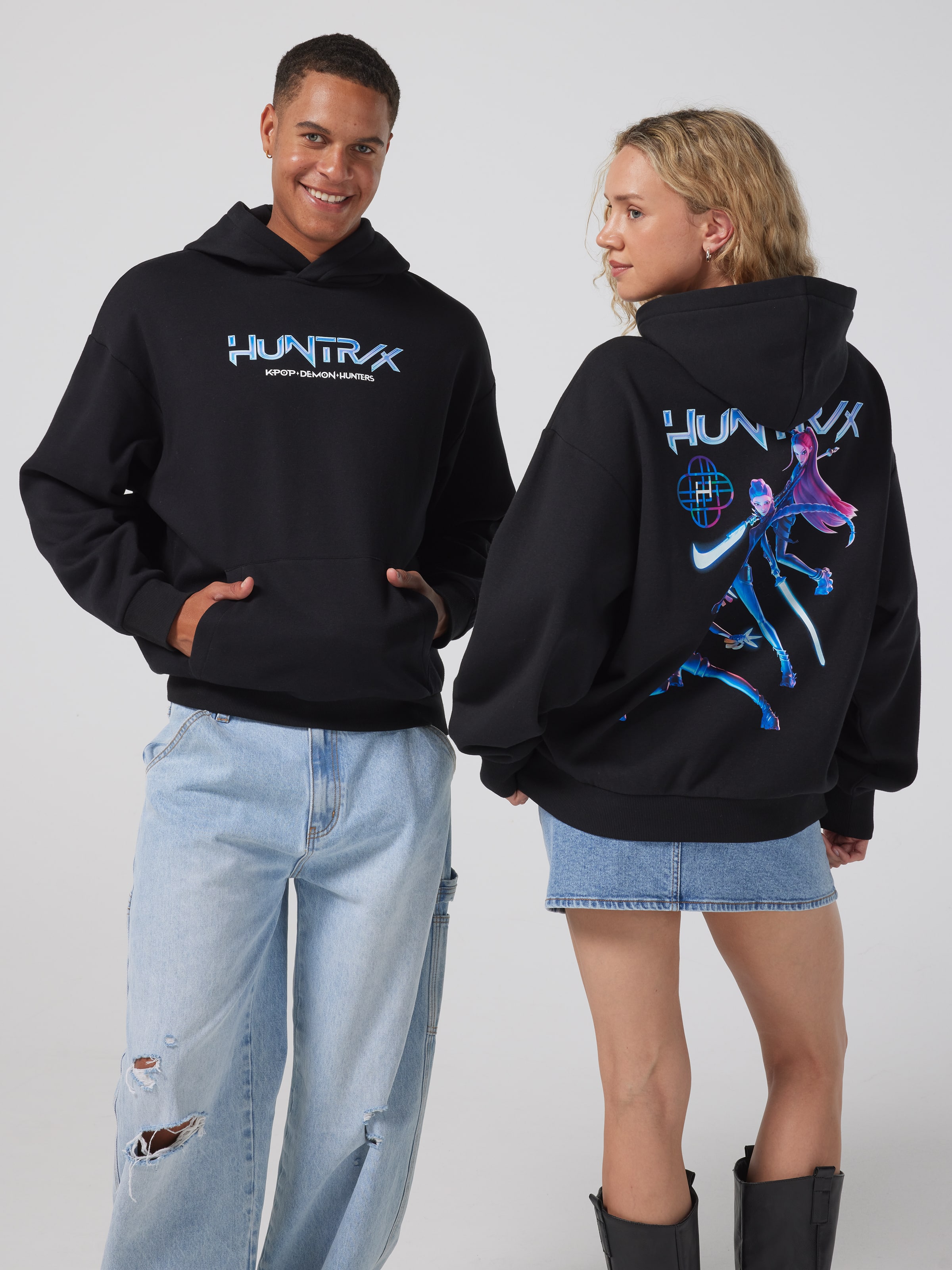 Kpop Huntrix Oversized Hoodie - Jay Jays Online