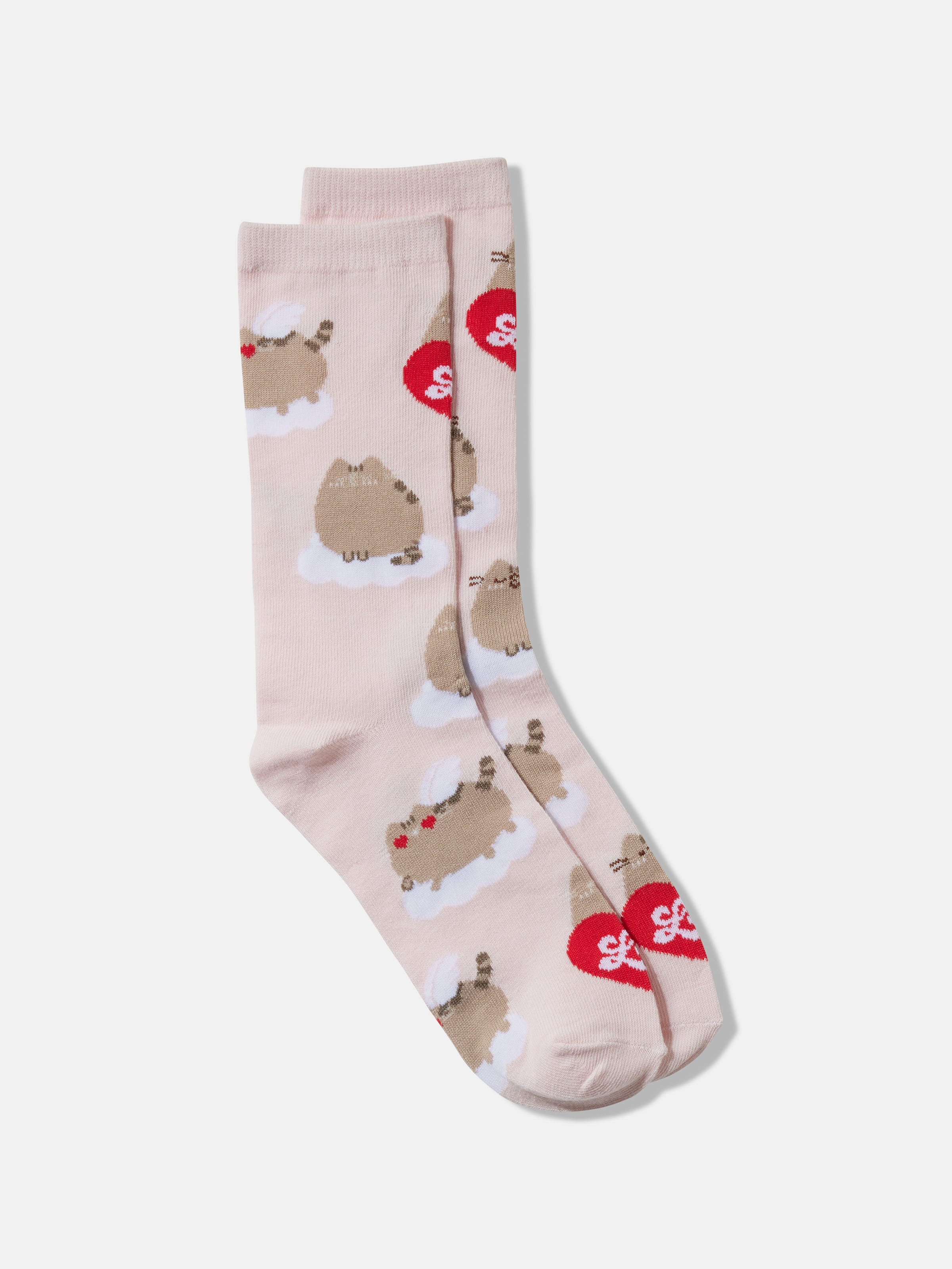 Pink Pusheen Love Sock Pink - Jay Jays Online
