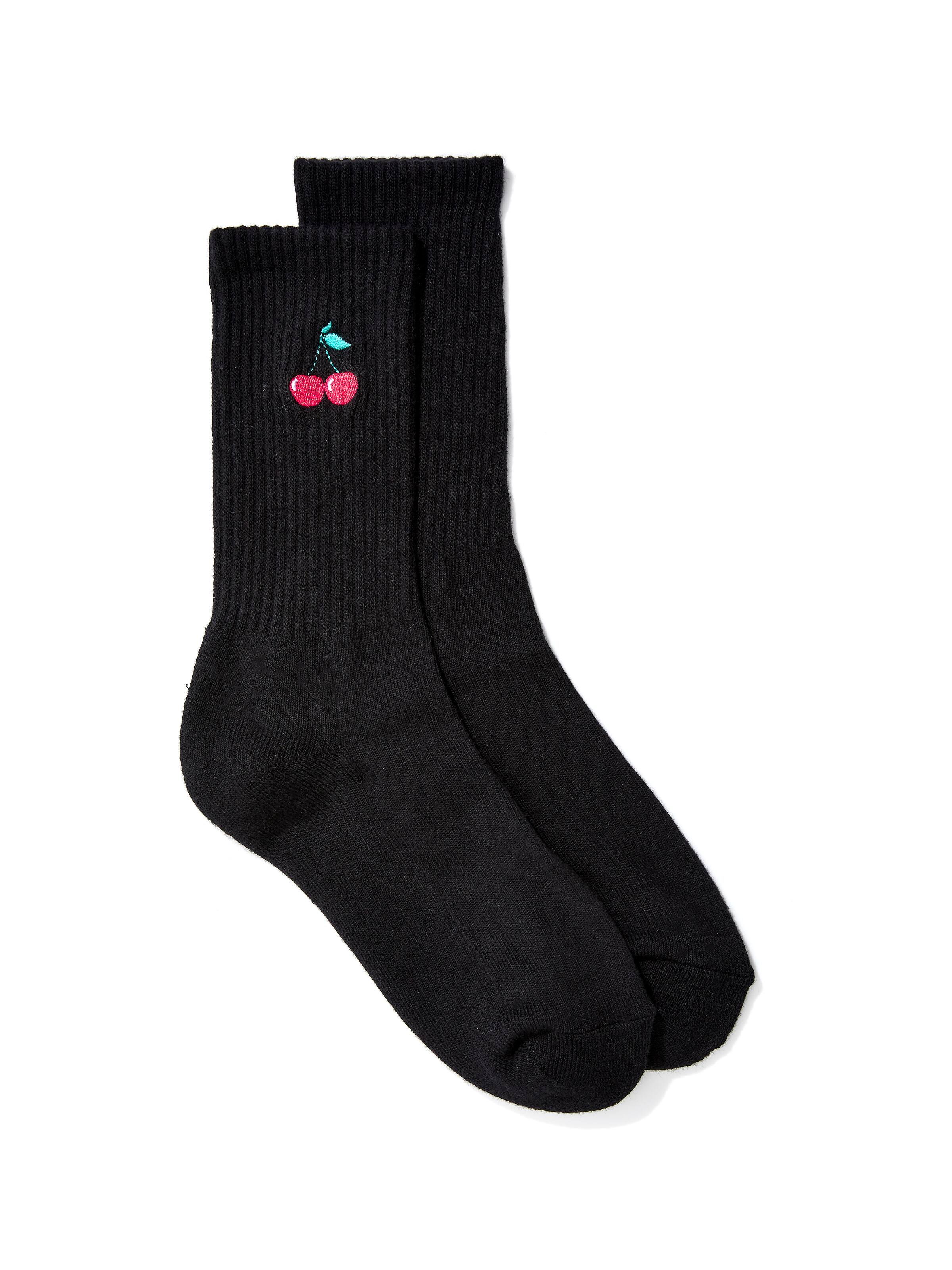 Embroidered Crew Socks Jay Jays Online